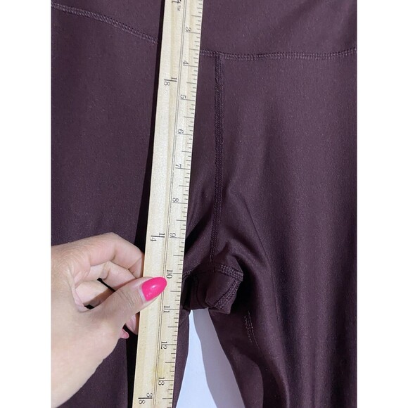 Nike Leggings Womens Small Brown Dri-Fit Gym Leg Day Run Compression Athleisure - Picture 9 of 11